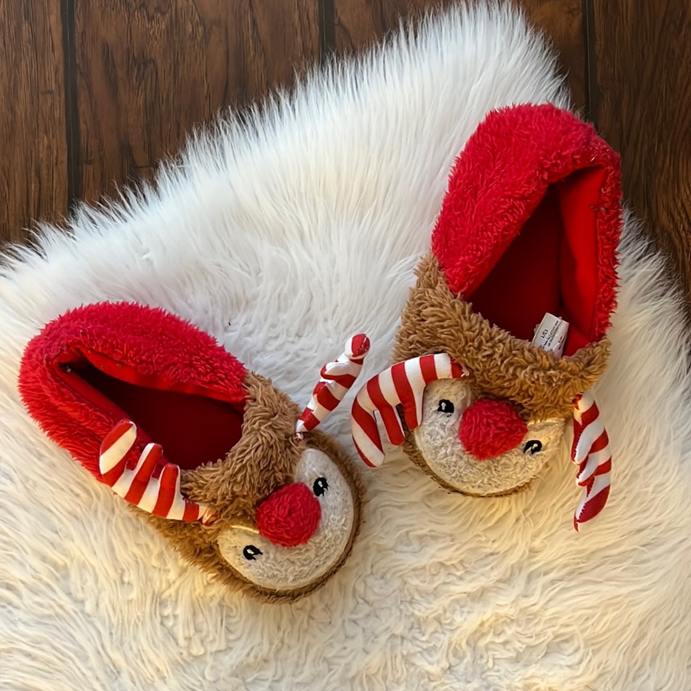 Christmas 🎄 Reindeer slippers